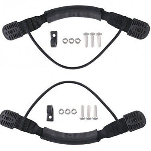 VORCOOL 1 par de canoa para kayak, montaje lateral para el barco, asa para llevar con accesorios para deportes al aire libre VORCOOL 1 par de canoa para kayak, montaje lateral para el barco, asa para llevar con accesorios para deportes al aire libre