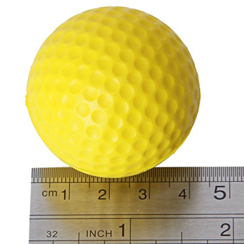 VORCOOL 10 Unidades Bolsas de Golf Pelotas de Golf Elástico Ssuave Interior Practique Amarillo VORCOOL 10 Unidades Bolsas de Golf Pelotas de Golf Elástico Ssuave Interior Practique Amarillo