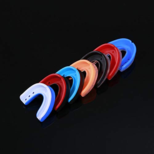 VORCOOL Protector bucal Deportivo, 1 Pieza Protector bucal Juvenil para niños para Karate, fútbol Americano de Bandera, Artes Marciales, Rugby, Boxeo, MMA, Hockey (Color Aleatorio) VORCOOL Protector bucal Deportivo, 1 Pieza Protector bucal Juvenil para niños para Karate, fútbol Americano de Bandera, Artes Marciales, Rugby, Boxeo, MMA, Hockey (Color Aleatorio)