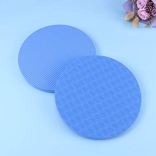 VORCOOL Yoga Knee Pad Pilates Workout Soporte Mat para Hands Wrists Knees Coderas Pack de 2 (Azul) VORCOOL Yoga Knee Pad Pilates Workout Soporte Mat para Hands Wrists Knees Coderas Pack de 2 (Azul)