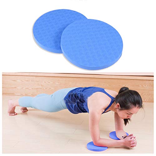 VORCOOL Yoga Knee Pad Pilates Workout Soporte Mat para Hands Wrists Knees Coderas Pack de 2 (Azul)