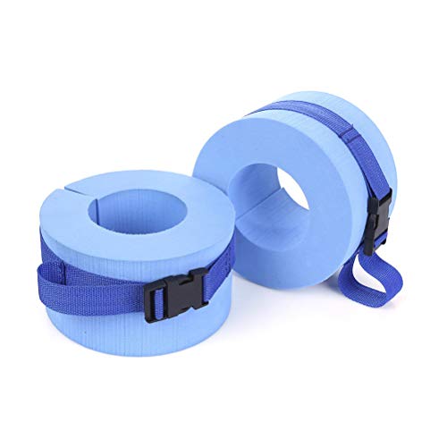 VOSAREA 1 par de Espuma de natación Puños acuáticos Aqua Resistencia Ejercicio de puños Aeróbic acuático Anillo Flotante Ejercicio de Ejercicios con Hebilla de liberación rápida para Nadar (Azul) VOSAREA 1 par de Espuma de natación Puños acuáticos Aqua Resistencia Ejercicio de puños Aeróbic acuático Anillo Flotante Ejercicio de Ejercicios con Hebilla de liberación rápida para Nadar (Azul)