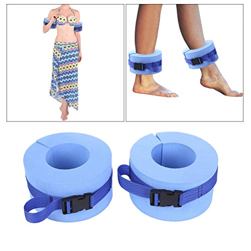 VOSAREA 1 par de Espuma de natación Puños acuáticos Aqua Resistencia Ejercicio de puños Aeróbic acuático Anillo Flotante Ejercicio de Ejercicios con Hebilla de liberación rápida para Nadar (Azul) VOSAREA 1 par de Espuma de natación Puños acuáticos Aqua Resistencia Ejercicio de puños Aeróbic acuático Anillo Flotante Ejercicio de Ejercicios con Hebilla de liberación rápida para Nadar (Azul)