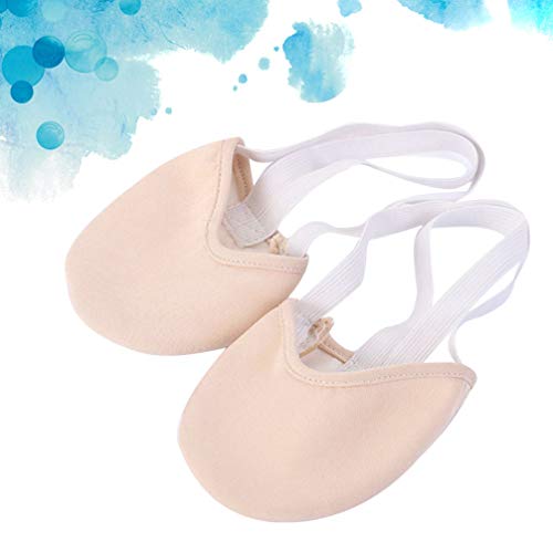Vosarea Calcetín único de Media Puntera. Hecho de algodón de Punto, Zapatillas de Ballet Modernas para Bailarinas de Ballet y competición de Gimnasia rítmica (Color de Piel, Talla S 34-35) Vosarea Calcetín único de Media Puntera. Hecho de algodón de Punto, Zapatillas de Ballet Modernas para Bailarinas de Ballet y competición de Gimnasia rítmica (Color de Piel, Talla S 34-35)