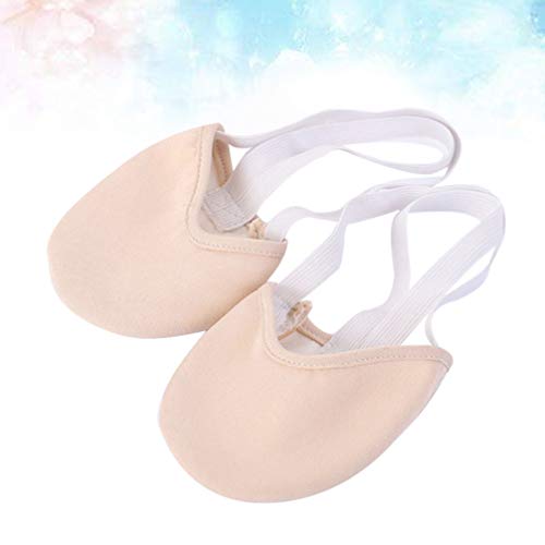 Vosarea Calcetín único de Media Puntera. Hecho de algodón de Punto, Zapatillas de Ballet Modernas para Bailarinas de Ballet y competición de Gimnasia rítmica (Color de Piel, Talla S 34-35) Vosarea Calcetín único de Media Puntera. Hecho de algodón de Punto, Zapatillas de Ballet Modernas para Bailarinas de Ballet y competición de Gimnasia rítmica (Color de Piel, Talla S 34-35)