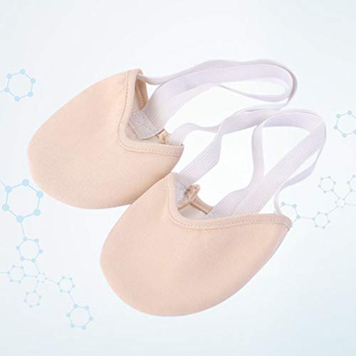 Vosarea Calcetín único de Media Puntera. Hecho de algodón de Punto, Zapatillas de Ballet Modernas para Bailarinas de Ballet y competición de Gimnasia rítmica (Color de Piel, Talla S 34-35) Vosarea Calcetín único de Media Puntera. Hecho de algodón de Punto, Zapatillas de Ballet Modernas para Bailarinas de Ballet y competición de Gimnasia rítmica (Color de Piel, Talla S 34-35)