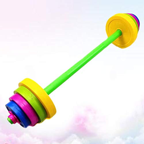 VOSAREA Juego de mancuernas con pesas para niños, ajustables, peso de mancuernas largas, juguete, entrenamiento de brazos, musculatura para mujeres, principiantes, entrenamiento en casa, fitness VOSAREA Juego de mancuernas con pesas para niños, ajustables, peso de mancuernas largas, juguete, entrenamiento de brazos, musculatura para mujeres, principiantes, entrenamiento en casa, fitness