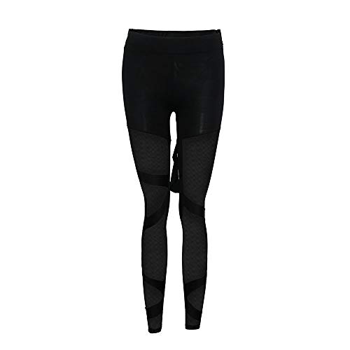 VPASS Mujer Pantalones,Elásticos Patchwork Pantalones de Yoga Mujer Fitness Mallas Gym Yoga Slim Fit Pantalones Largos Pantalones Leggings Cintura Alta Deportivos Running Fitness Pantalon