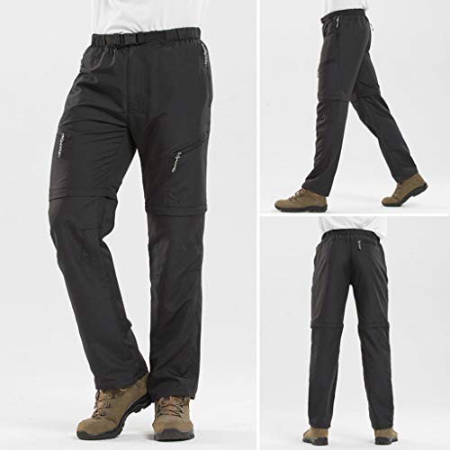VPASS Pantalones Hombre,Pantalones de Trekking Deportes al Aire Libre Trabajo Pantalones Jogging Desmontable Pants VPASS Pantalones Hombre,Pantalones de Trekking Deportes al Aire Libre Trabajo Pantalones Jogging Desmontable Pants