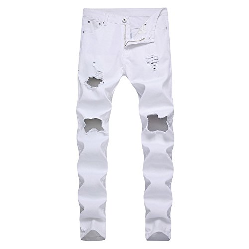 VPASS Pantalones Vaqueros para Hombre,Pantalones Casuales Moda Jeans Rotos Trend Largo Pantalones Pants Skinny Pantalon Fitness Jeans Largos Pantalones Ropa de Hombre VPASS Pantalones Vaqueros para Hombre,Pantalones Casuales Moda Jeans Rotos Trend Largo Pantalones Pants Skinny Pantalon Fitness Jeans Largos Pantalones Ropa de Hombre