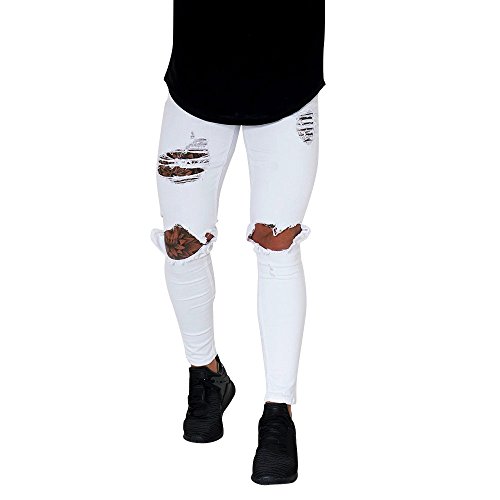 VPASS Pantalones Vaqueros para Hombre,Pantalones Casuales Moda Jeans Rotos Trend Largo Pantalones Pants Skinny Pantalon Fitness Jeans Largos Pantalones Ropa de Hombre VPASS Pantalones Vaqueros para Hombre,Pantalones Casuales Moda Jeans Rotos Trend Largo Pantalones Pants Skinny Pantalon Fitness Jeans Largos Pantalones Ropa de Hombre