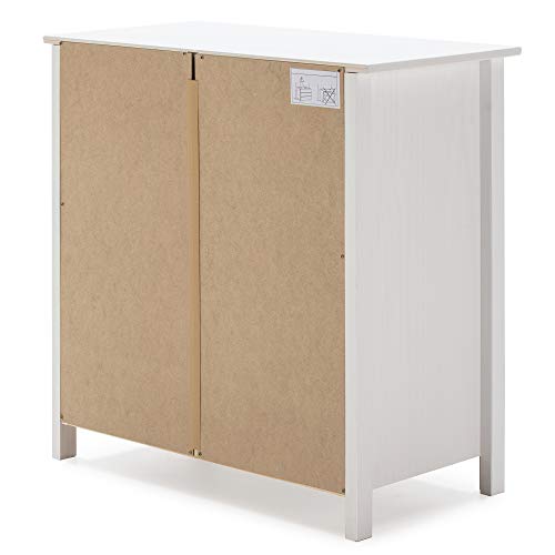 VS Venta-stock Comoda de Noche de 5 cajones en Blanco y cajones Multicolor VS Venta-stock Comoda de Noche de 5 cajones en Blanco y cajones Multicolor