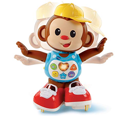 VTech Armando Patinando, Mono Interactivo Que incita al niño a Que le SIGA por Todas Partes, Color Rojo (3480-505922) VTech Armando Patinando, Mono Interactivo Que incita al niño a Que le SIGA por Todas Partes, Color Rojo (3480-505922)