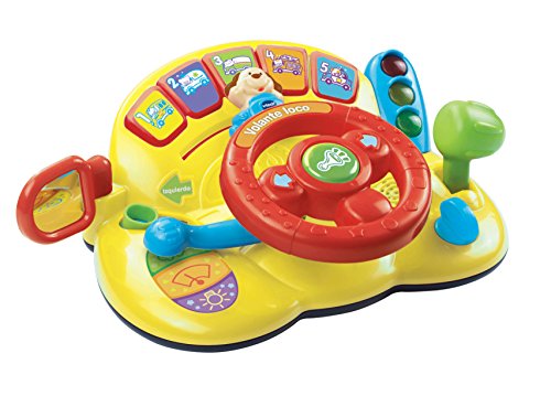 VTech- Volante Interactivo con Voz y luz (3480-166622)