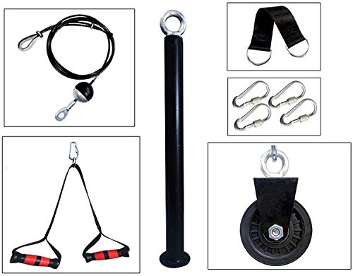 VULID Fitness Sistema de máquina de Cable de polea de Bricolaje, Brazo, antebrazo, muñeca, Hombro, Espalda, Entrenamiento de Fuerza, ejercitador para Gimnasio en casa, Fitness, Entrenamiento VULID Fitness Sistema de máquina de Cable de polea de Bricolaje, Brazo, antebrazo, muñeca, Hombro, Espalda, Entrenamiento de Fuerza, ejercitador para Gimnasio en casa, Fitness, Entrenamiento