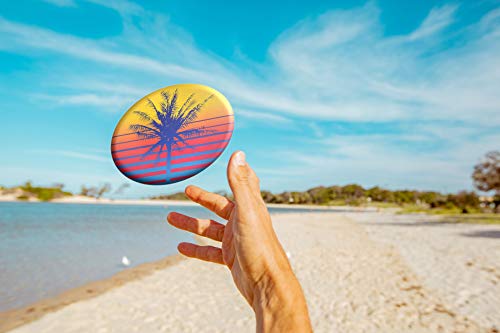 Waboba- Wingman Flying Disc, Color retro palm (AZ-302-RP)