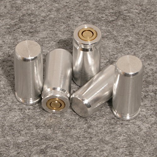 Waffenpflegewelt.de - Cartuchos para pistola de fogueo (9 mm PAK, aluminio, 1 unidad o 5 unidades), aluminio, 5 unidades