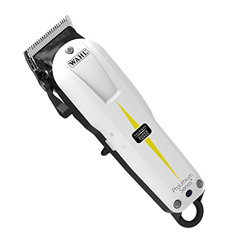 Wahl Prolithium Series - Maquina cortapelos, cuchillas cromadas, diseño sin cable, batería, blanco Wahl Prolithium Series - Maquina cortapelos, cuchillas cromadas, diseño sin cable, batería, blanco