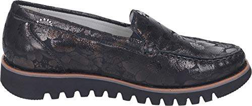 Waldläufer Zapatillas para mujer., color Negro, talla 42.5 EU Weit Waldläufer Zapatillas para mujer., color Negro, talla 42.5 EU Weit