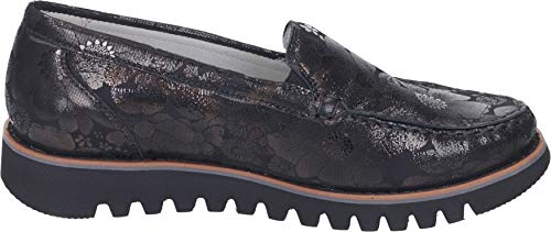 Waldläufer Zapatillas para mujer., color Negro, talla 42.5 EU Weit