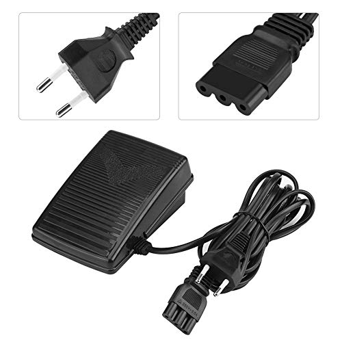 Walfront Pedal de Control de Pie Pedal Elctrico con Cable para Mquina de Coser Domstico 200-240V Enchufe de la UE(EU plug) Walfront Pedal de Control de Pie Pedal Elctrico con Cable para Mquina de Coser Domstico 200-240V Enchufe de la UE(EU plug)