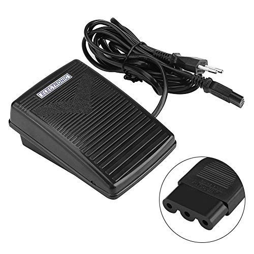 Walfront Pedal de Control de Pie Pedal Elctrico con Cable para Mquina de Coser Domstico 200-240V Enchufe de la UE(EU plug) Walfront Pedal de Control de Pie Pedal Elctrico con Cable para Mquina de Coser Domstico 200-240V Enchufe de la UE(EU plug)