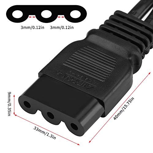 Walfront Pedal de Control de Pie Pedal Elctrico con Cable para Mquina de Coser Domstico 200-240V Enchufe de la UE(EU plug)