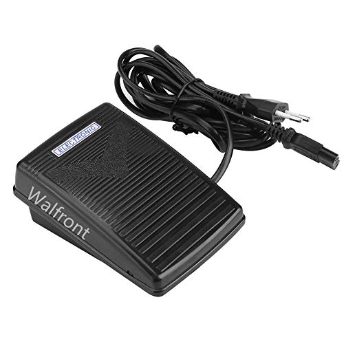 Walfront Pedal de Control de Pie Pedal Elctrico con Cable para Mquina de Coser Domstico 200-240V Enchufe de la UE(EU plug) Walfront Pedal de Control de Pie Pedal Elctrico con Cable para Mquina de Coser Domstico 200-240V Enchufe de la UE(EU plug)