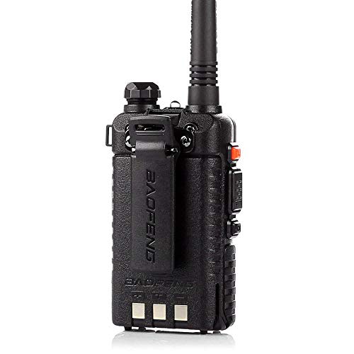 Walkie-Talkie Baofeng UV-5R Doble Banda VHF&UHF Radio Profesional FM Escaner,Negro