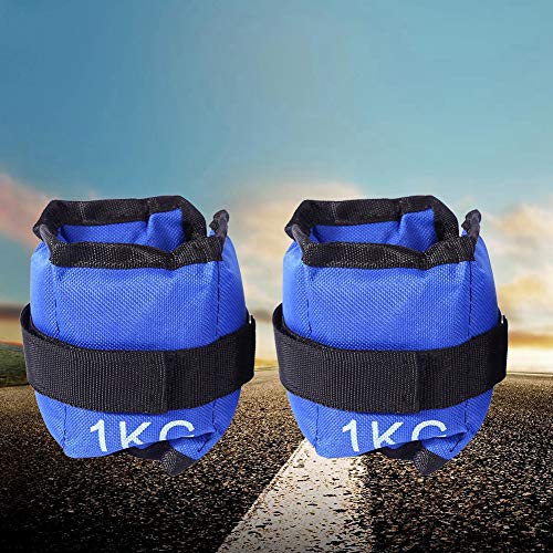 Wallfire Pesas en Los Tobillos 2 Juegos de Pesas Ajustables para Las Piernas de La Muñeca para Correr Entrenamiento de Fuerza Gimnasio O Rehabilitación (2 Piezas - 1 Kg) Wallfire Pesas en Los Tobillos 2 Juegos de Pesas Ajustables para Las Piernas de La Muñeca para Correr Entrenamiento de Fuerza Gimnasio O Rehabilitación (2 Piezas - 1 Kg)