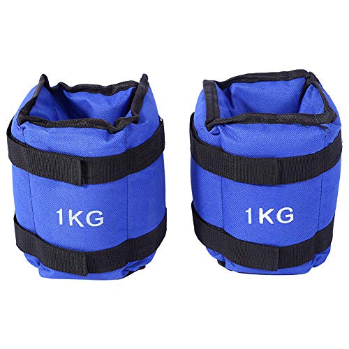 Wallfire Pesas en Los Tobillos 2 Juegos de Pesas Ajustables para Las Piernas de La Muñeca para Correr Entrenamiento de Fuerza Gimnasio O Rehabilitación (2 Piezas - 1 Kg) Wallfire Pesas en Los Tobillos 2 Juegos de Pesas Ajustables para Las Piernas de La Muñeca para Correr Entrenamiento de Fuerza Gimnasio O Rehabilitación (2 Piezas - 1 Kg)