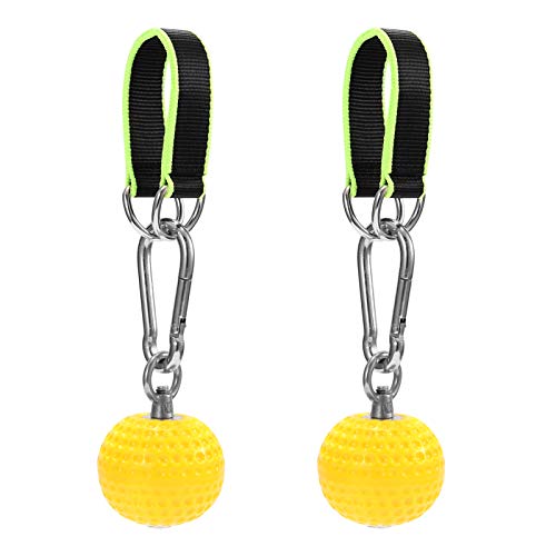 Walmeck 72 mm / 97 mm Brazo de Entrenamiento y músculos de la Espalda Pull-ups Fortalecer la Pelota Escalada de muñeca Entrenamiento con los Dedos Agarre de la Mano Bola de Fuerza Antideslizante