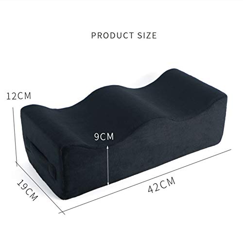 WANGXNCase Cojín Hemorroides, Cojín De Belleza para La Cadera, Cojín para La Rodilla, Almohada Ortopédica para Piernas con Contorno De Cuña Y Funda Lavable, Reduce El Dolor del Embarazo