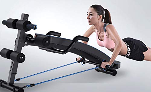 WANGY Banco de Mancuernas Ajustables con cordón y Tensor, Tablero de Abdominales Inclinado, Equipos de Aptitud física y Tablero Muscular Abdominal para Entrenamiento de Fuerza WANGY Banco de Mancuernas Ajustables con cordón y Tensor, Tablero de Abdominales Inclinado, Equipos de Aptitud física y Tablero Muscular Abdominal para Entrenamiento de Fuerza