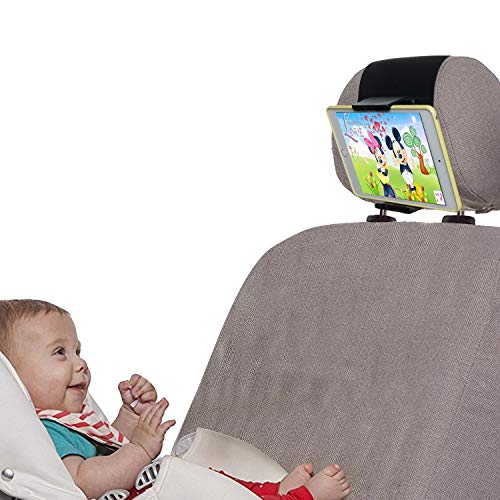 WANPOOL - Soporte para reposacabezas de vehículo, para tabletas y teléfonos con pantallas de 5 a 10,5 pulgadas, compatible con iPhone iPad Air Mini, Samsung Galaxy, Nintendo Switch WANPOOL - Soporte para reposacabezas de vehículo, para tabletas y teléfonos con pantallas de 5 a 10,5 pulgadas, compatible con iPhone iPad Air Mini, Samsung Galaxy, Nintendo Switch