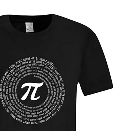 waotier Camiseta De Manga Corta para Hombre Simbolo De Matematicas Blanco Imprimir Top Ropa De Hombre Camiseta De Verano (M, X1-Negro) waotier Camiseta De Manga Corta para Hombre Simbolo De Matematicas Blanco Imprimir Top Ropa De Hombre Camiseta De Verano (M, X1-Negro)