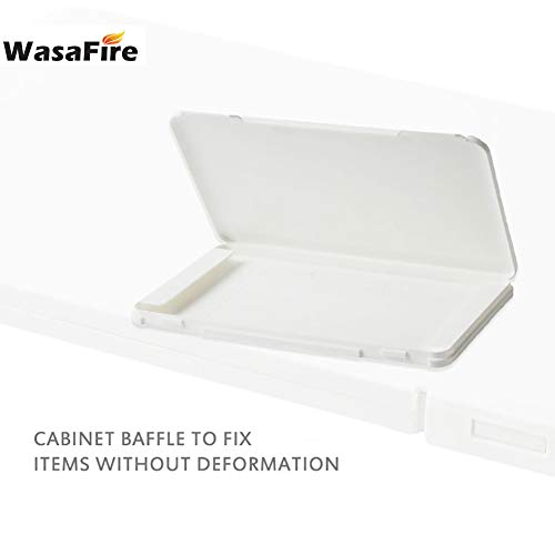 WasaFire Caja de Almace-namiento Más-Car-as Desechables, Caja Portátil de Cara Más-ca-ra Algodón Contenedor A Prueba Polvo Fácil Llevar Más-ca-ra-s Protección Funda Organizador