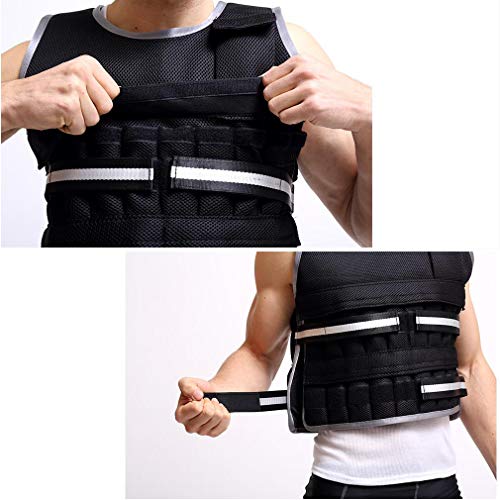 WAWZNN Chaleco de Peso de 3kg Chaleco Lastrado para Hombres Mujeres, Chaleco con Peso para Entrenamiento de Carrera Correr Caminar Gimnasio Fuerza WAWZNN Chaleco de Peso de 3kg Chaleco Lastrado para Hombres Mujeres, Chaleco con Peso para Entrenamiento de Carrera Correr Caminar Gimnasio Fuerza