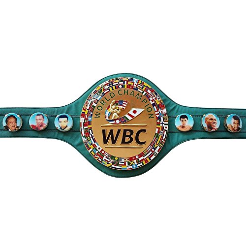 WBC Championship - Cinturón de boxeo 3D réplica para adultos