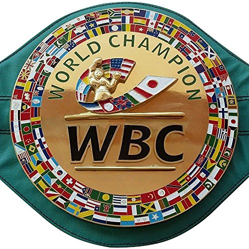 WBC Championship - Cinturón de boxeo 3D réplica para adultos