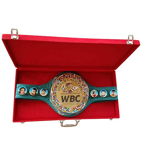 WBC Championship - Cinturón de boxeo réplica para adultos, tamaño con caja