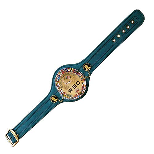 WBC Championships - Cinturón de boxeo (72 cm), color verde