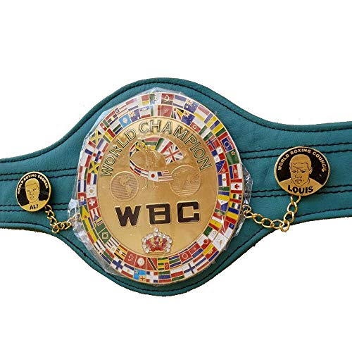 WBC Championships - Cinturón de boxeo (72 cm), color verde