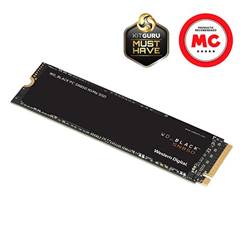 WD BLACK SN750 SSD interno NVMe para gaming de adecuado rendimiento, 1 TB WD BLACK SN750 SSD interno NVMe para gaming de adecuado rendimiento, 1 TB