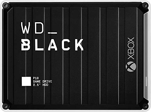 WD_BLACK P10 Game Drive de 5 TB para llevar tu colección de juegos de PC o consola allí donde vayas