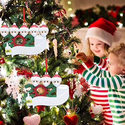 WDEC 2020 Ornamento Sobrevividas Colgar Adornos de Navidad Familia DIY de Vacaciones Decoraciones Regalos para el Ôrbol de Navidad Decoración de Navidad, Nombre Escrito a Mano (Family of 5) WDEC 2020 Ornamento Sobrevividas Colgar Adornos de Navidad Familia DIY de Vacaciones Decoraciones Regalos para el Ôrbol de Navidad Decoración de Navidad, Nombre Escrito a Mano (Family of 5)