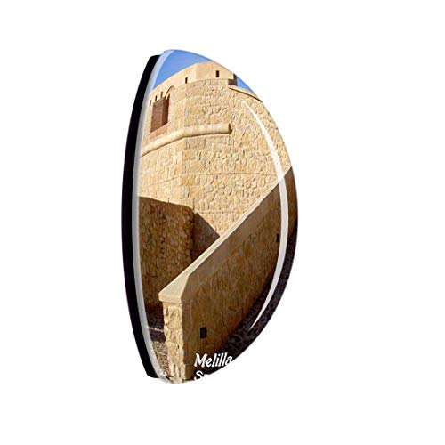 Weekino España Ciudad Vieja Melilla Imán de Nevera 3D de Cristal de la Ciudad de Viaje Recuerdo Colección de Regalo Fuerte Etiqueta Engomada refrigerador Weekino España Ciudad Vieja Melilla Imán de Nevera 3D de Cristal de la Ciudad de Viaje Recuerdo Colección de Regalo Fuerte Etiqueta Engomada refrigerador