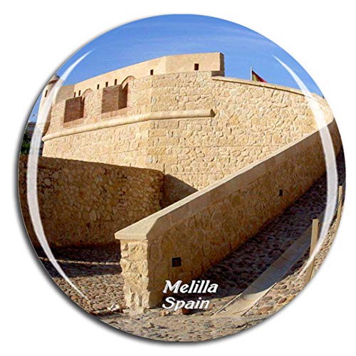 Weekino España Ciudad Vieja Melilla Imán de Nevera 3D de Cristal de la Ciudad de Viaje Recuerdo Colección de Regalo Fuerte Etiqueta Engomada refrigerador Weekino España Ciudad Vieja Melilla Imán de Nevera 3D de Cristal de la Ciudad de Viaje Recuerdo Colección de Regalo Fuerte Etiqueta Engomada refrigerador