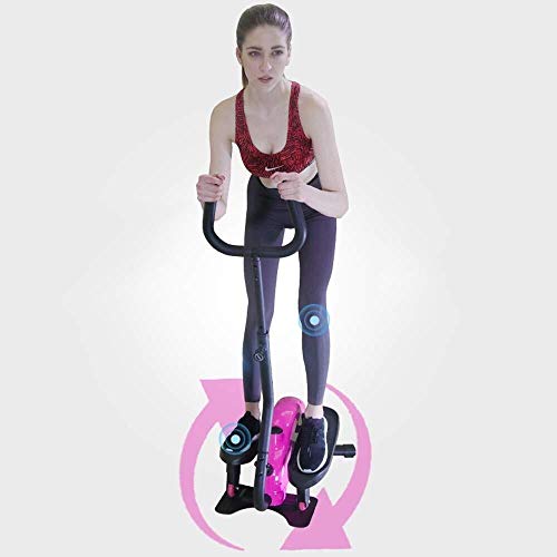 WEI-LUONG plegable Bicicleta elíptica máquina elíptica Bicicleta Estática Cardio entrenamiento elíptico-portátil entrenamiento vertical aptitud Elíptica Magnética 62x43x125cm sesión de cardio plegable