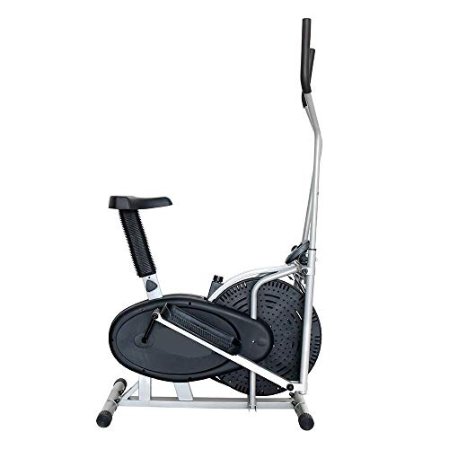 WEI-LUONG Plegable Bicicleta elíptica máquina elíptica Entrenador Compacto Life Fitness Ejercicio Equipo for casa Offic magnética 91x50.5x152.5cm sesión de Cardio Plegable